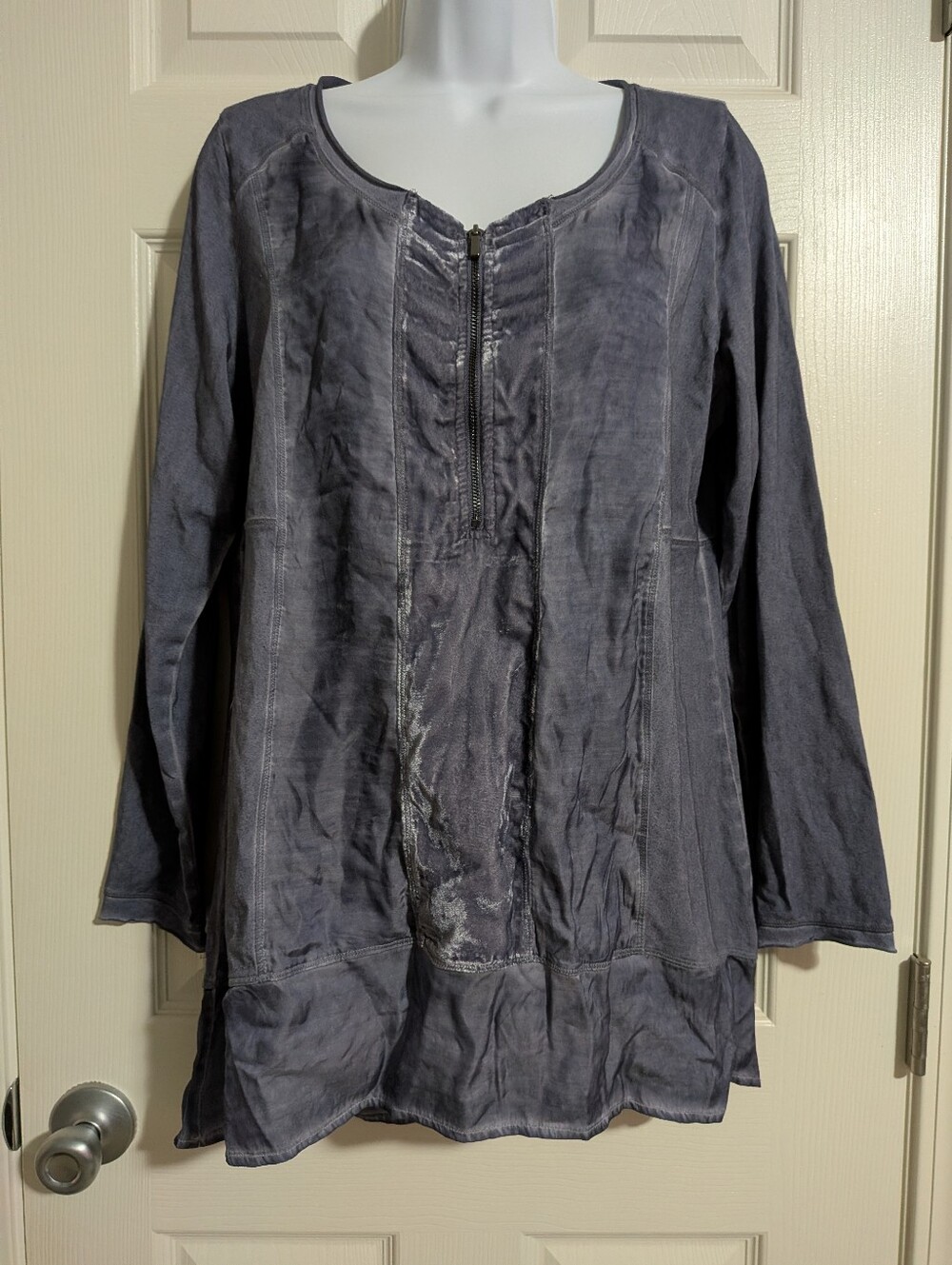 Soft Surroundings Medium Nicola Tunic In Breezy Blue